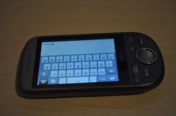 HTC Tattoo Android QWERTY keyboard